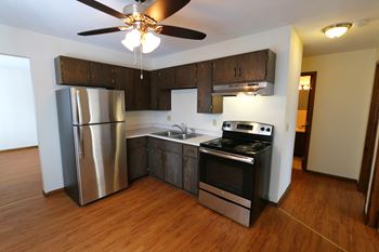 Alpine apartments kitchen